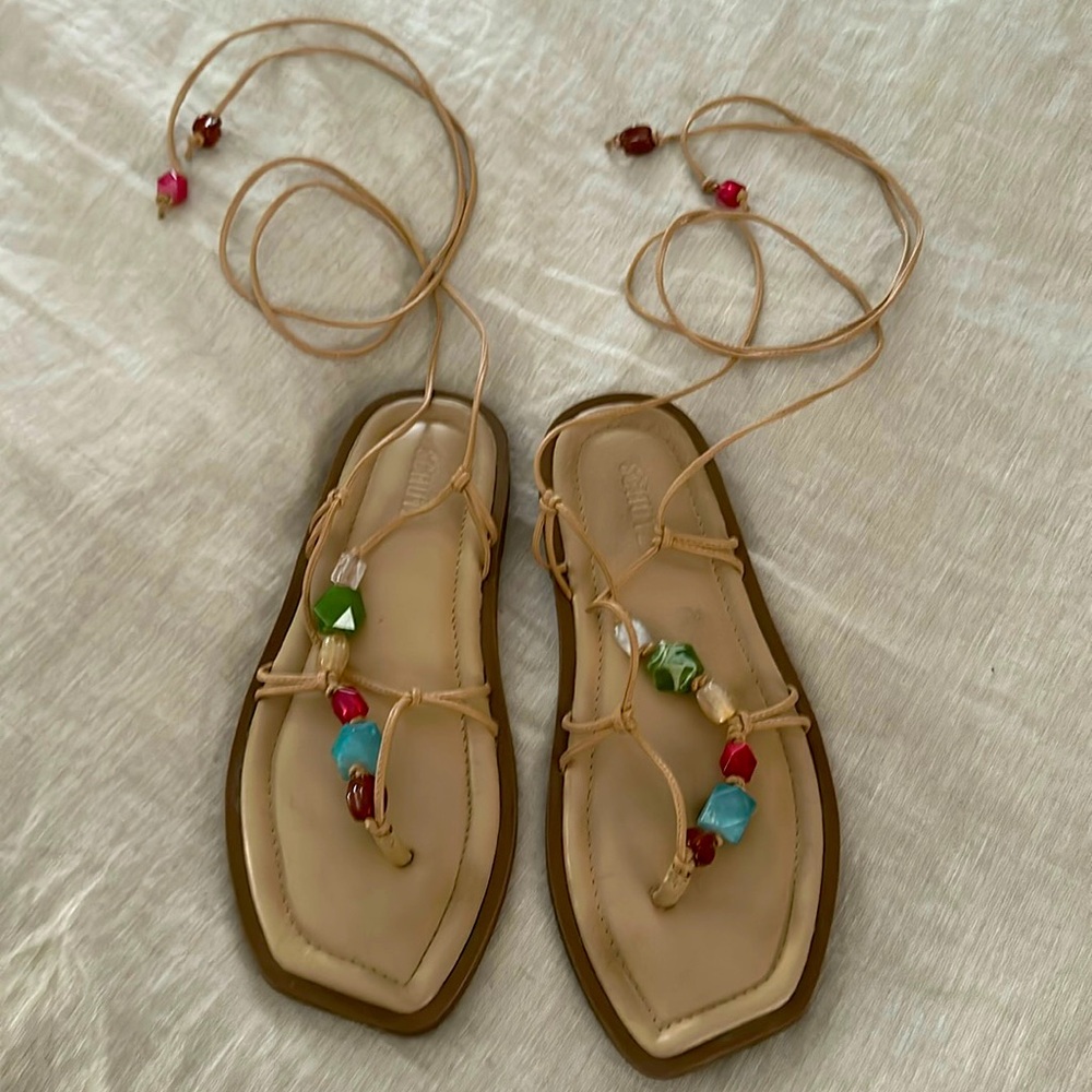 Schultz Gemstone Gladiator Sandals